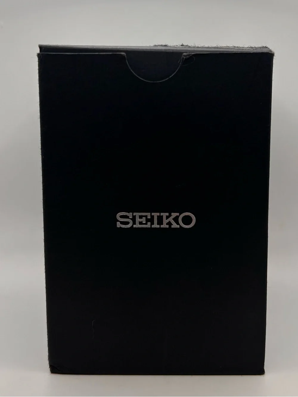 Seiko Italian Tuna Men’s Orange Dial Silver Case Chronograph Quartz 47mm Watch